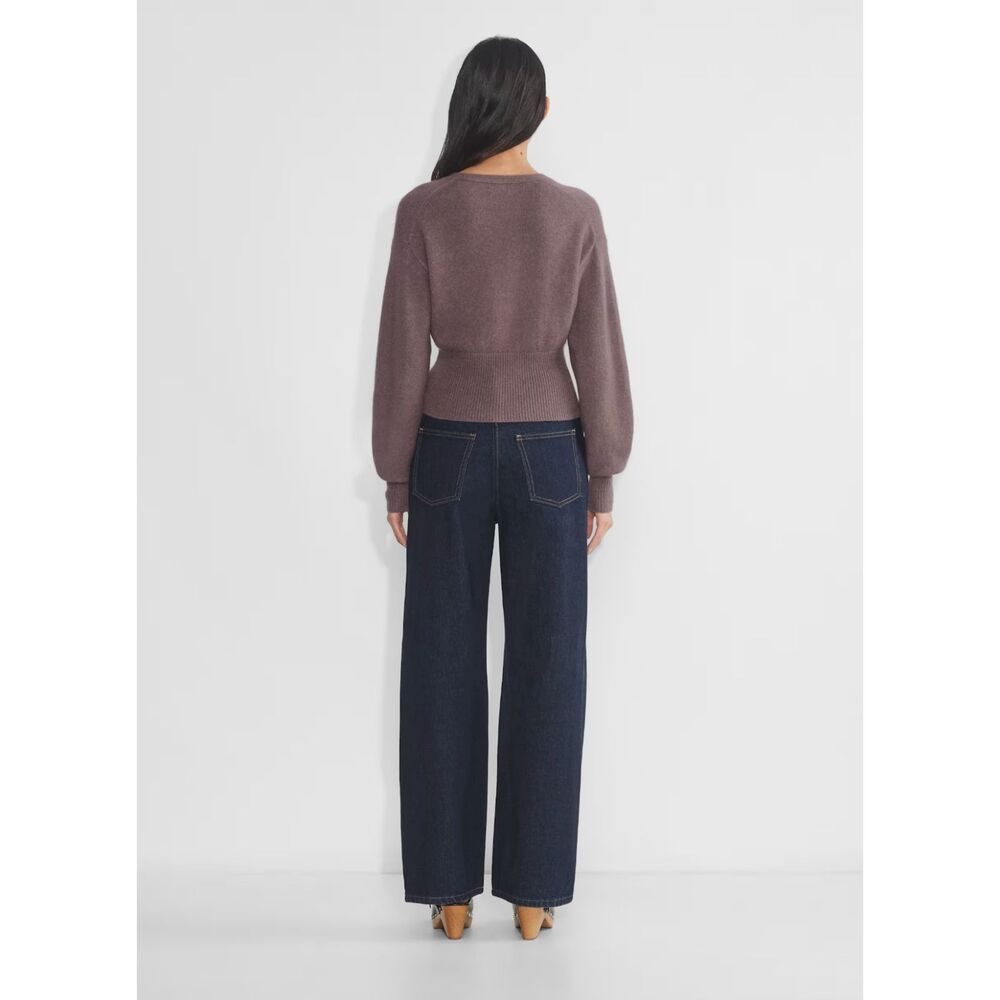 Aritzia Wilfred Camila Sweater in Smoked Eggplant NWT - Picture 5 of 12